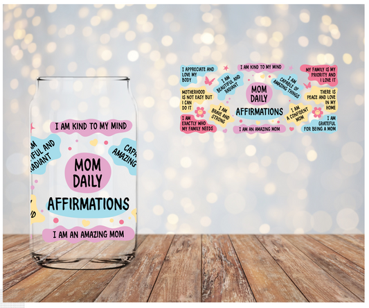 Mom Daily Affirmations Libbey Wrap
