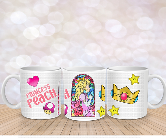 Peach Princess Mug wrap