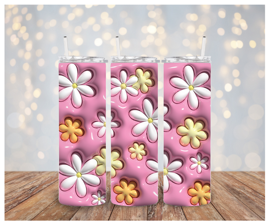 Bubble Flowers Vinyl Wrap