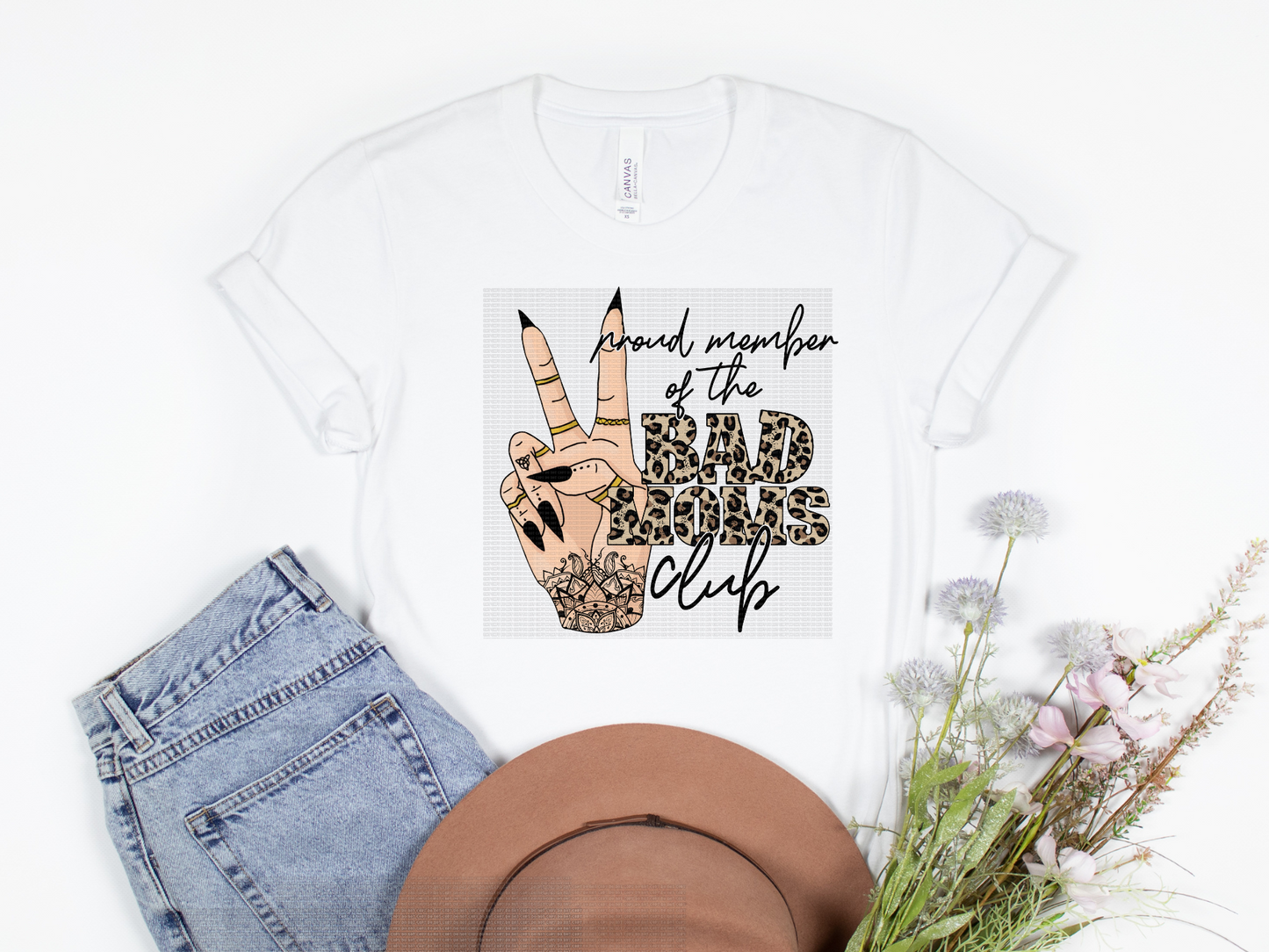 Proud Member Of the Bad Moms Club Sublimation Transfer