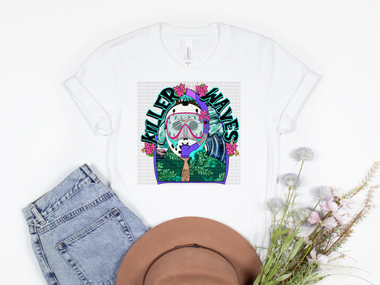 Killer Waves Sublimation Transfer