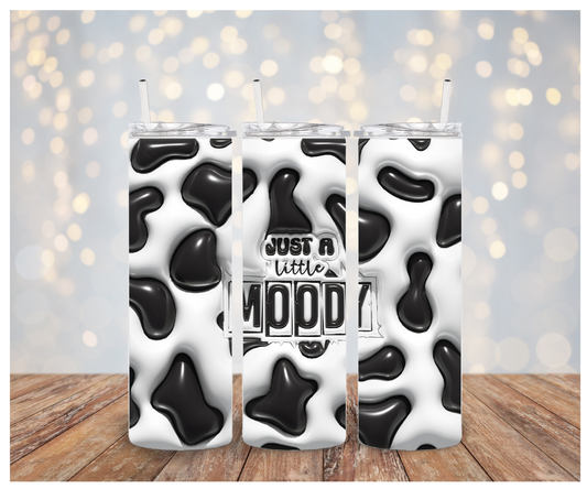 3D Just A Little Moody Vinyl Wrap