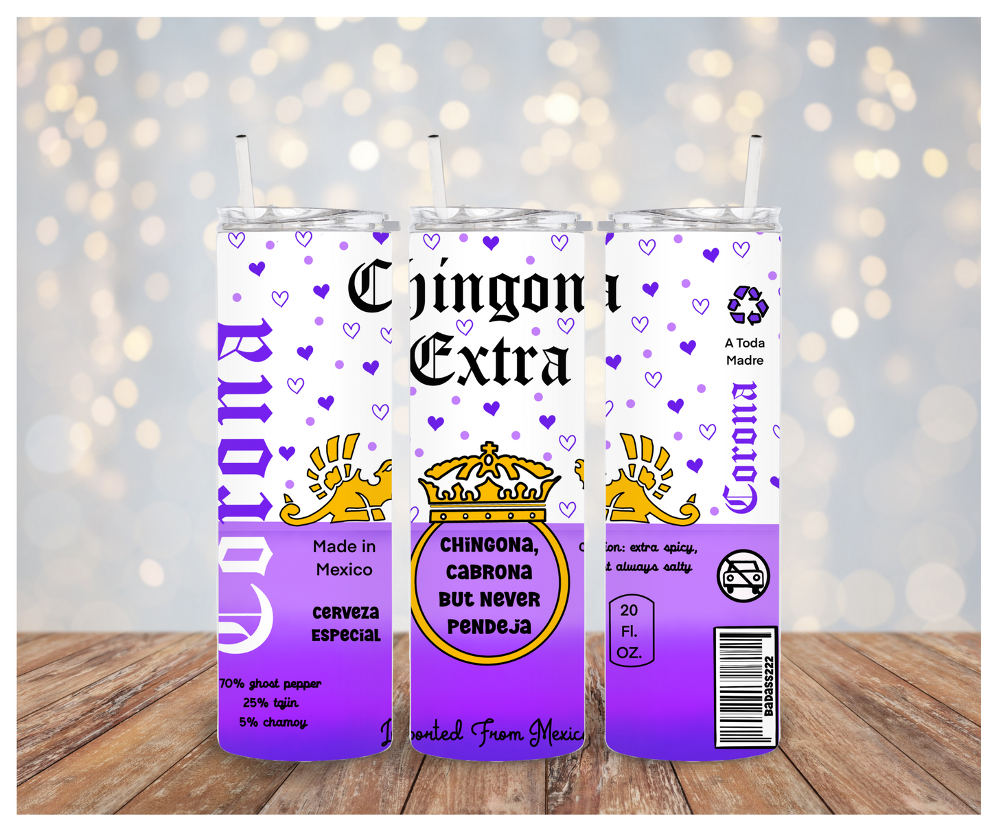 Chingona Extra Vinyl Wrap