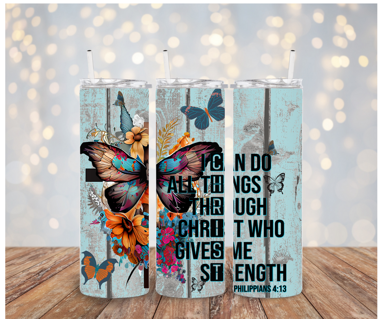 You Can Do All things through Christ Sublimation Transfer
