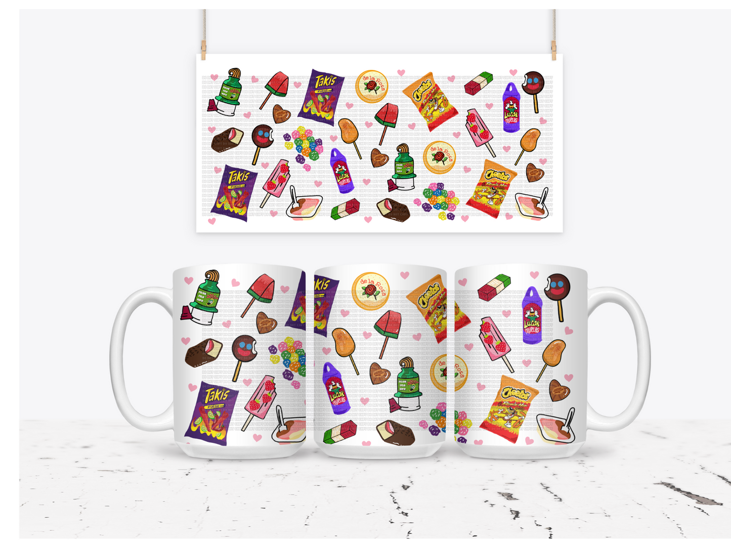 Dulces Mexicanos Mug wrap