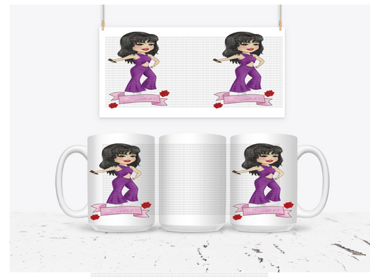 Selena Mug wrap