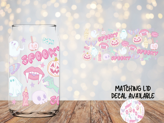 Pastel Halloween Libbey Wrap