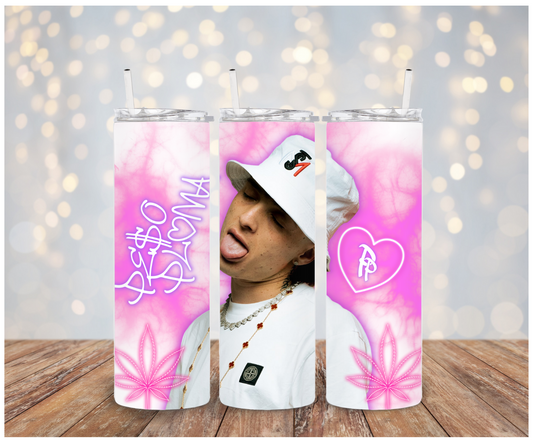 Peso Pluma pink Vinyl Wrap