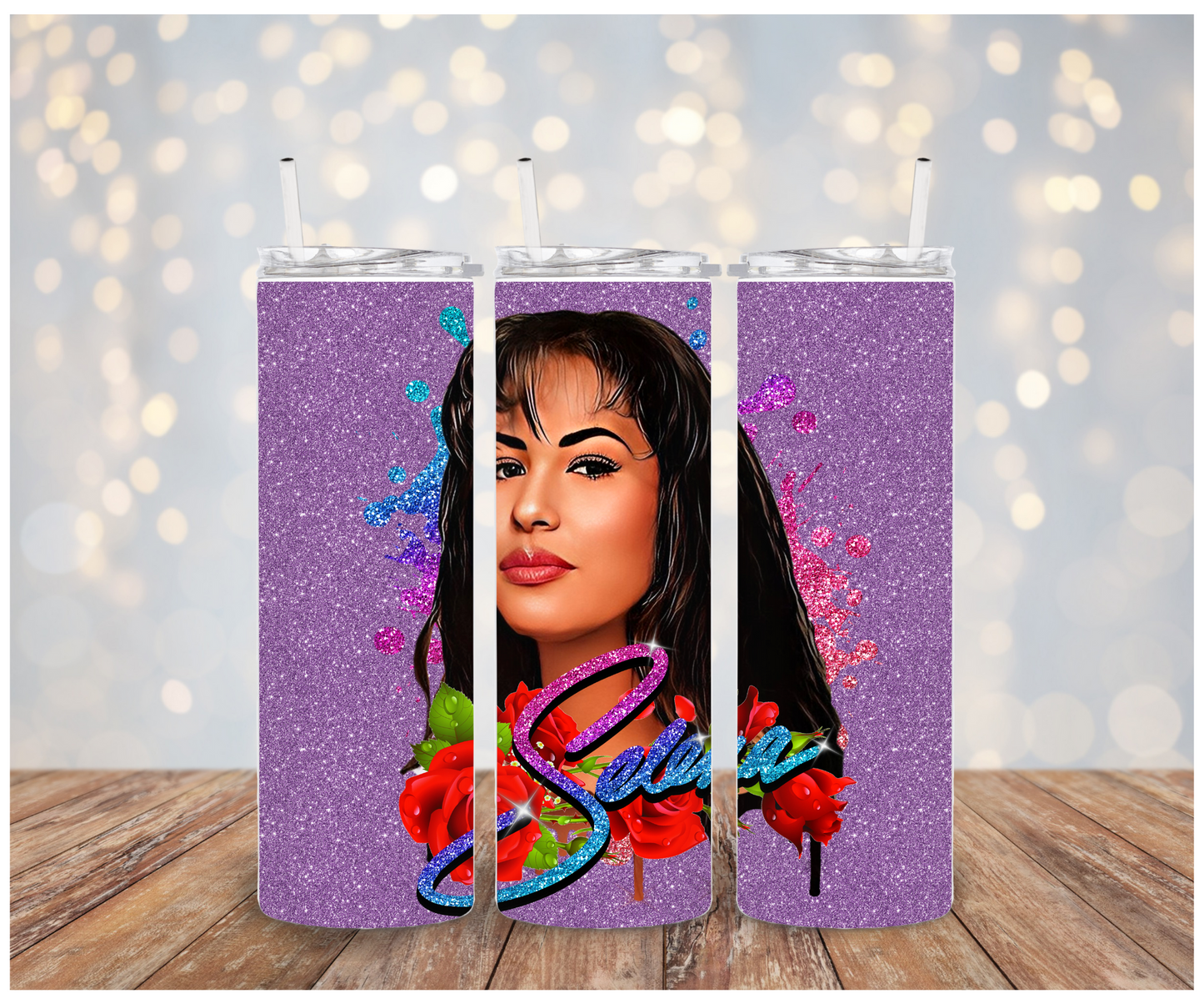 Selena Sparkle Vinyl Wrap