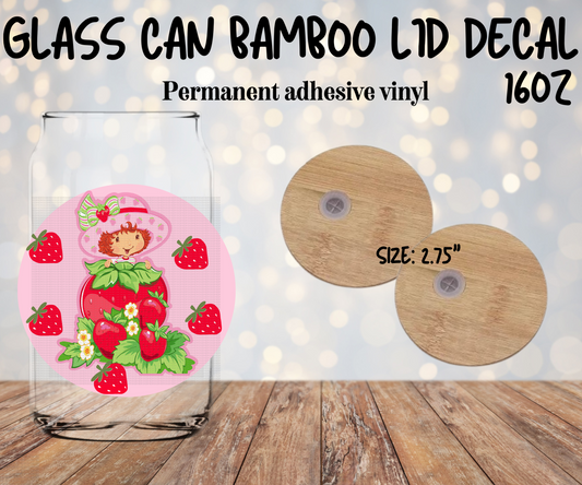 SB Shortcake Lid Decal