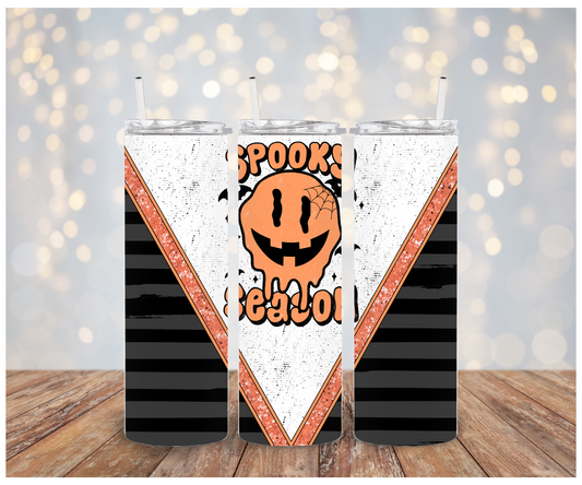 Spooky Season Stripes Sublimation Transfer