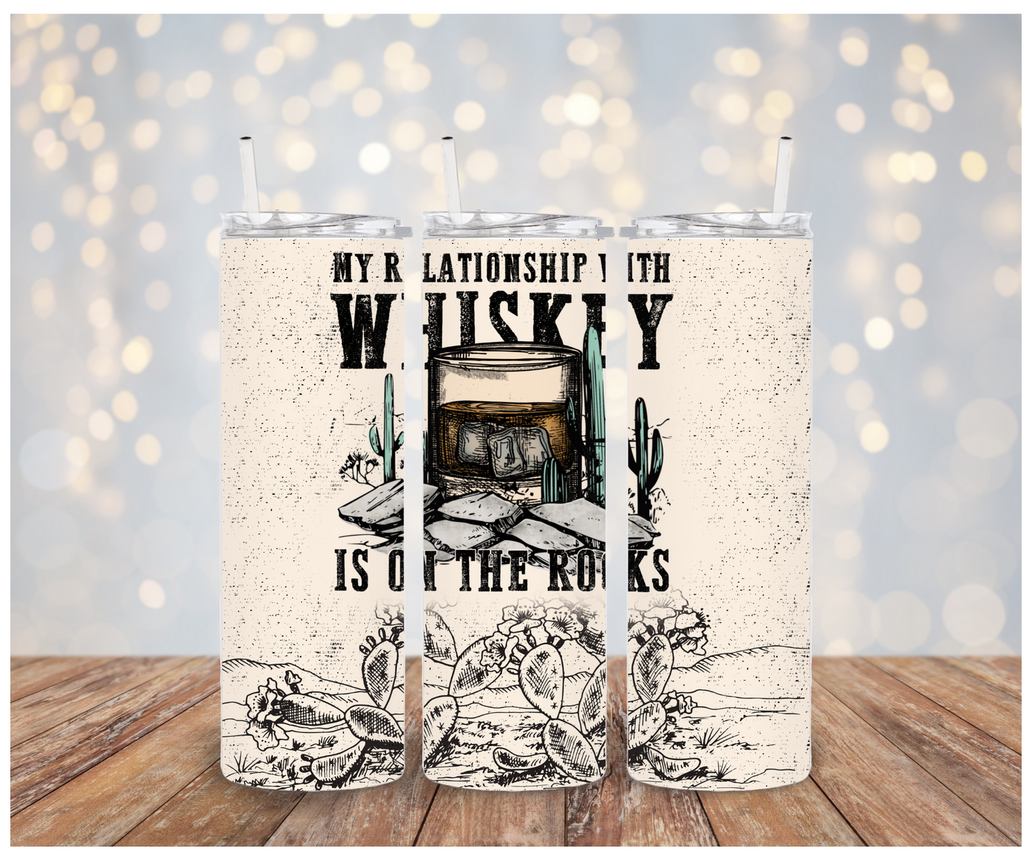 My relationship with whiskey Vinyl Wrap