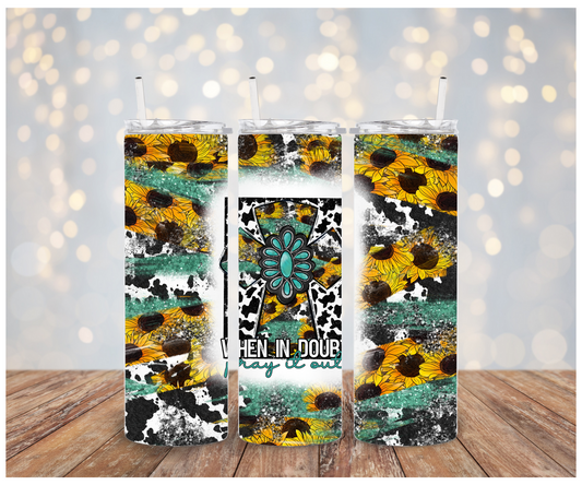 When in doubt pray it out Vinyl Wrap