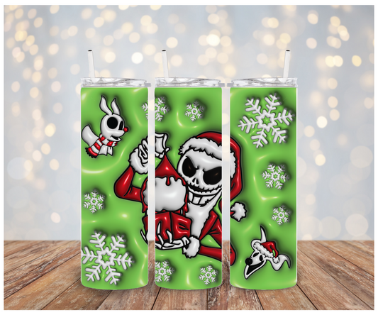 3D Christmas Jack Vinyl Wrap
