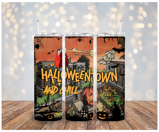 Halloweentown and chill Vinyl Wrap