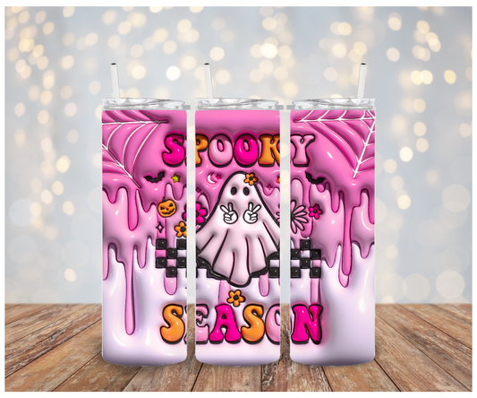 3D Spooky season Vinyl Wrap