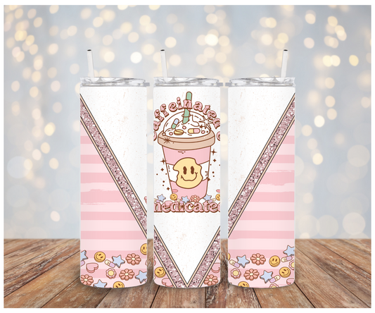 Caffeinated and Medicated Vinyl Wrap