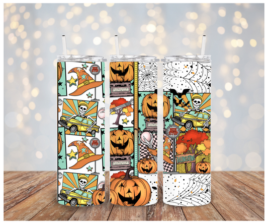 Halloween Town Vinyl Wrap