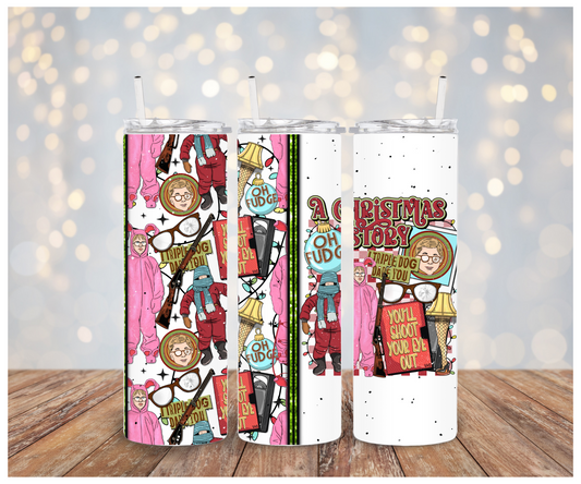 A Christams Story Sublimation Wrap