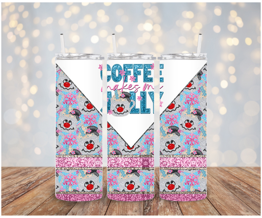 Coffee Makes me Jolly Sublimation Wrap
