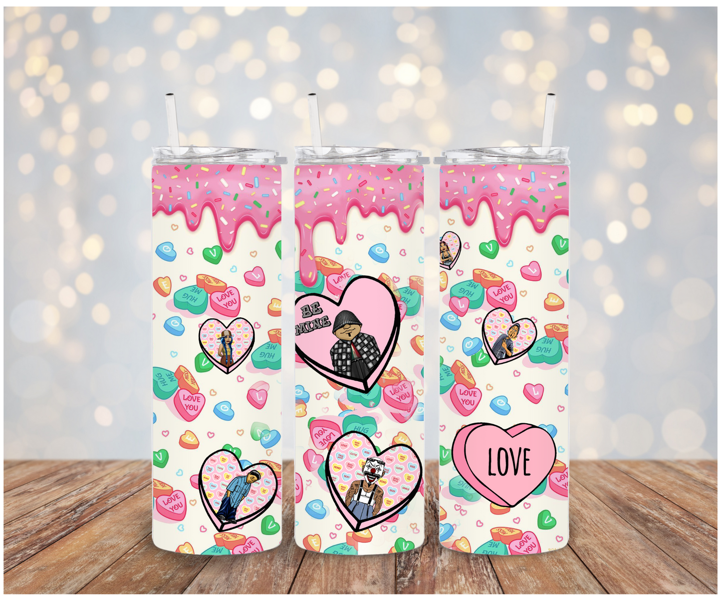 Homies Conversation hearts Sublimation Transfer