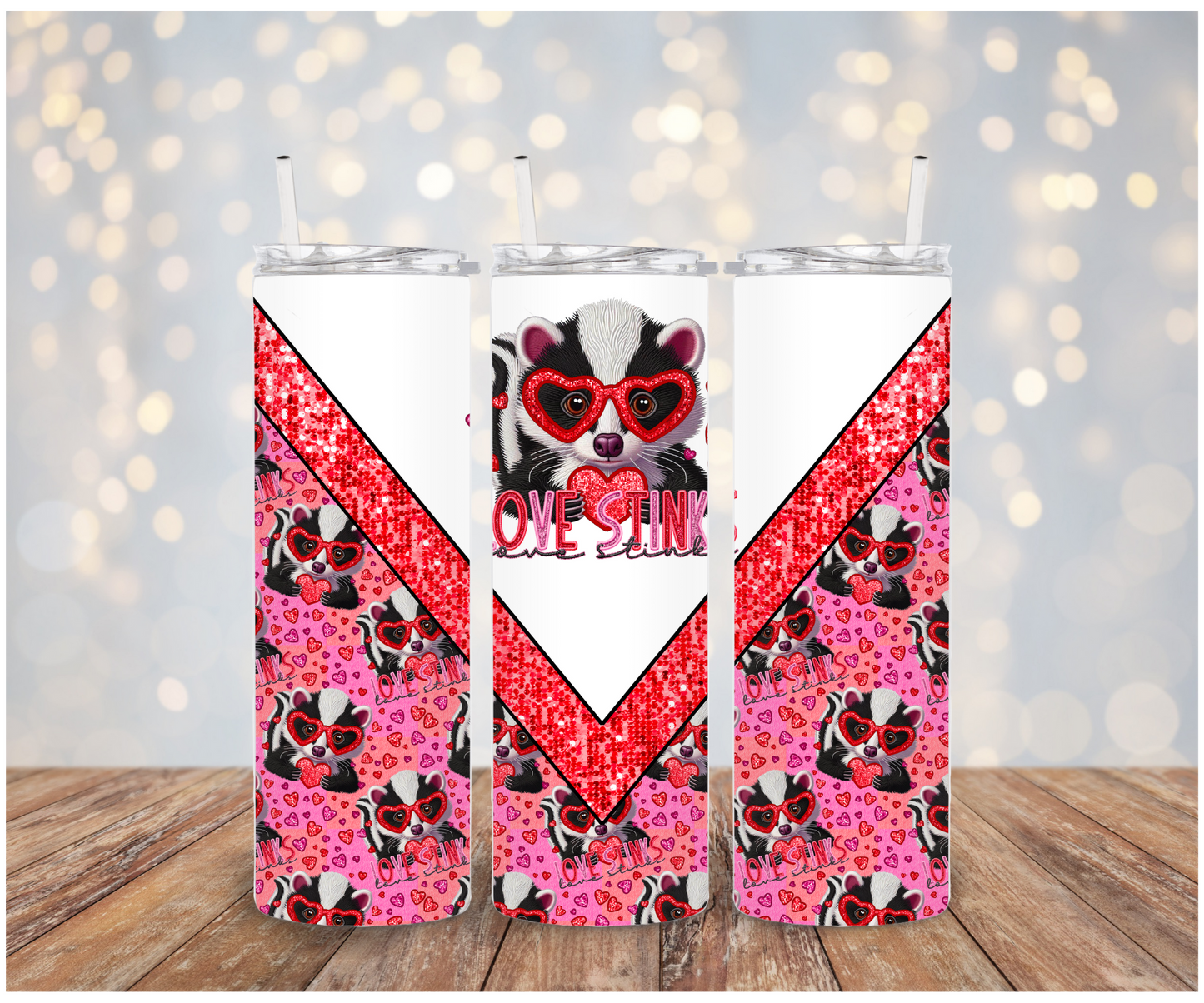 Love Stinks Sublimation Transfer