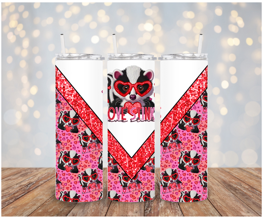 Love Stinks Sublimation Transfer