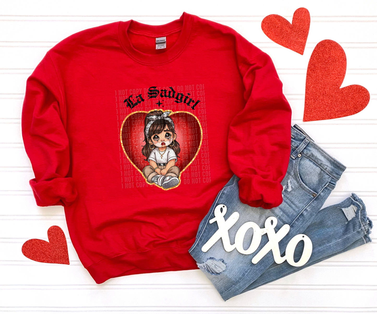 La Sad Girl Sweatshirt
