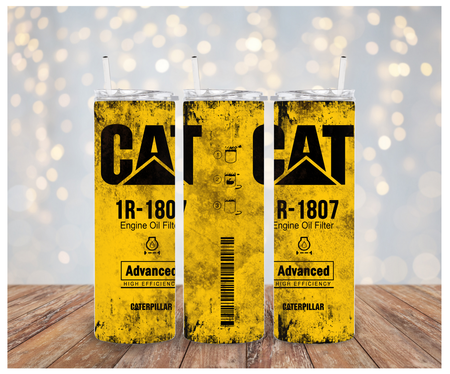 C A T yellow Sublimation Transfer