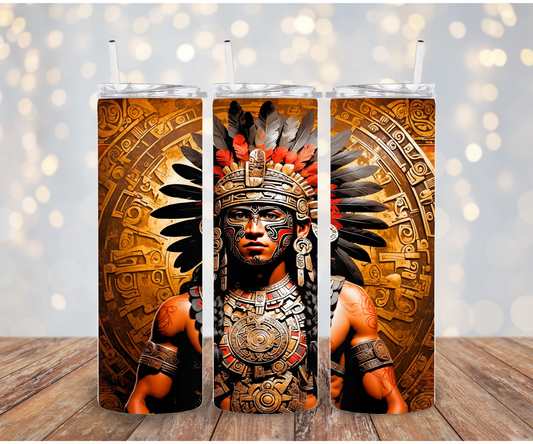 Aztec Warrior Sublimation Transfer