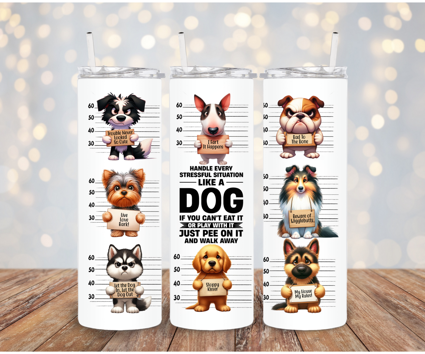 Like a Dog Sublimation Transfer