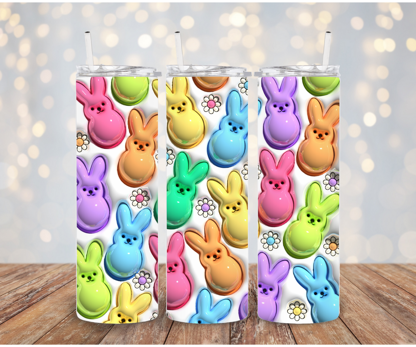 3D Peeps Sublimation Transfer