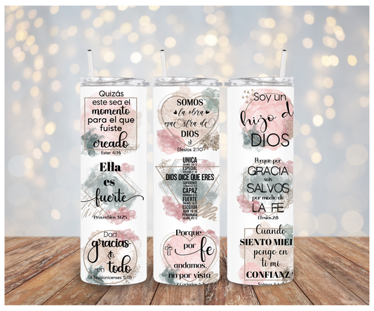 Spanish Affirmation Sublimation Transfer