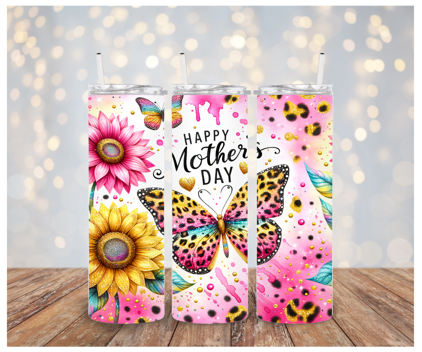 Happy Mother's day butterfly Sublimation Transfer