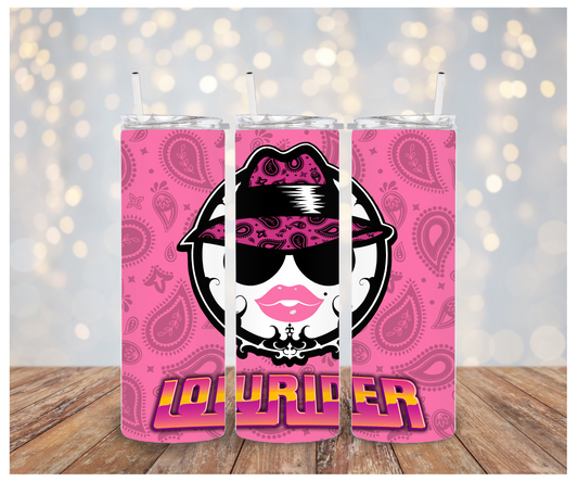 Lowrider girl pink Sublimation Transfer