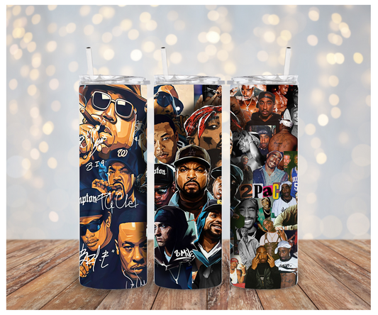 90's Rap Tumbler transfer