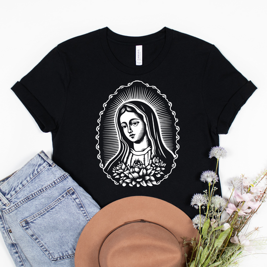 Lady of Guadalupe white