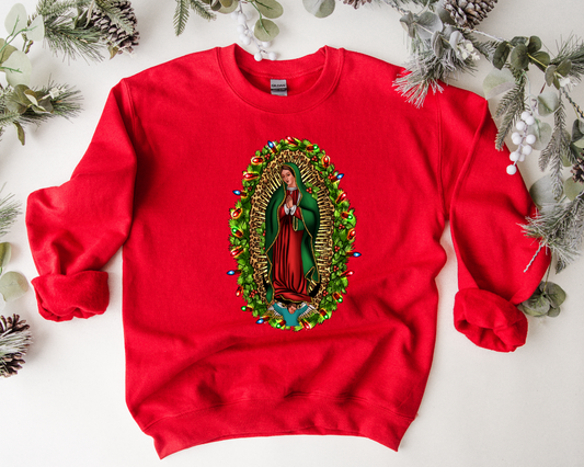 Lady of Guadalupe Christmas Direct To Film Transfer