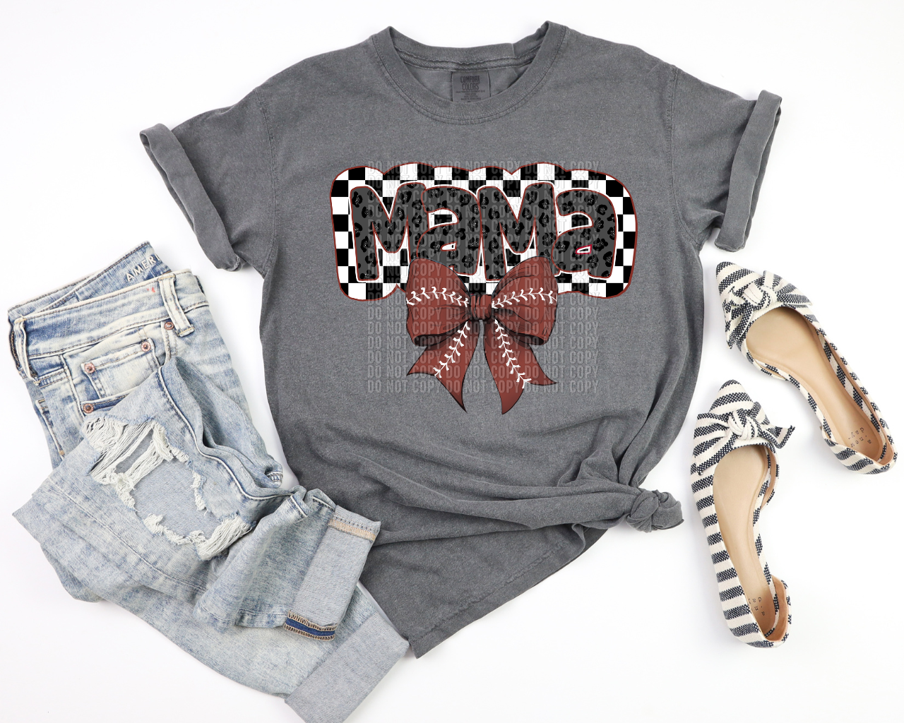 Sports Mama coquette Bow HTV