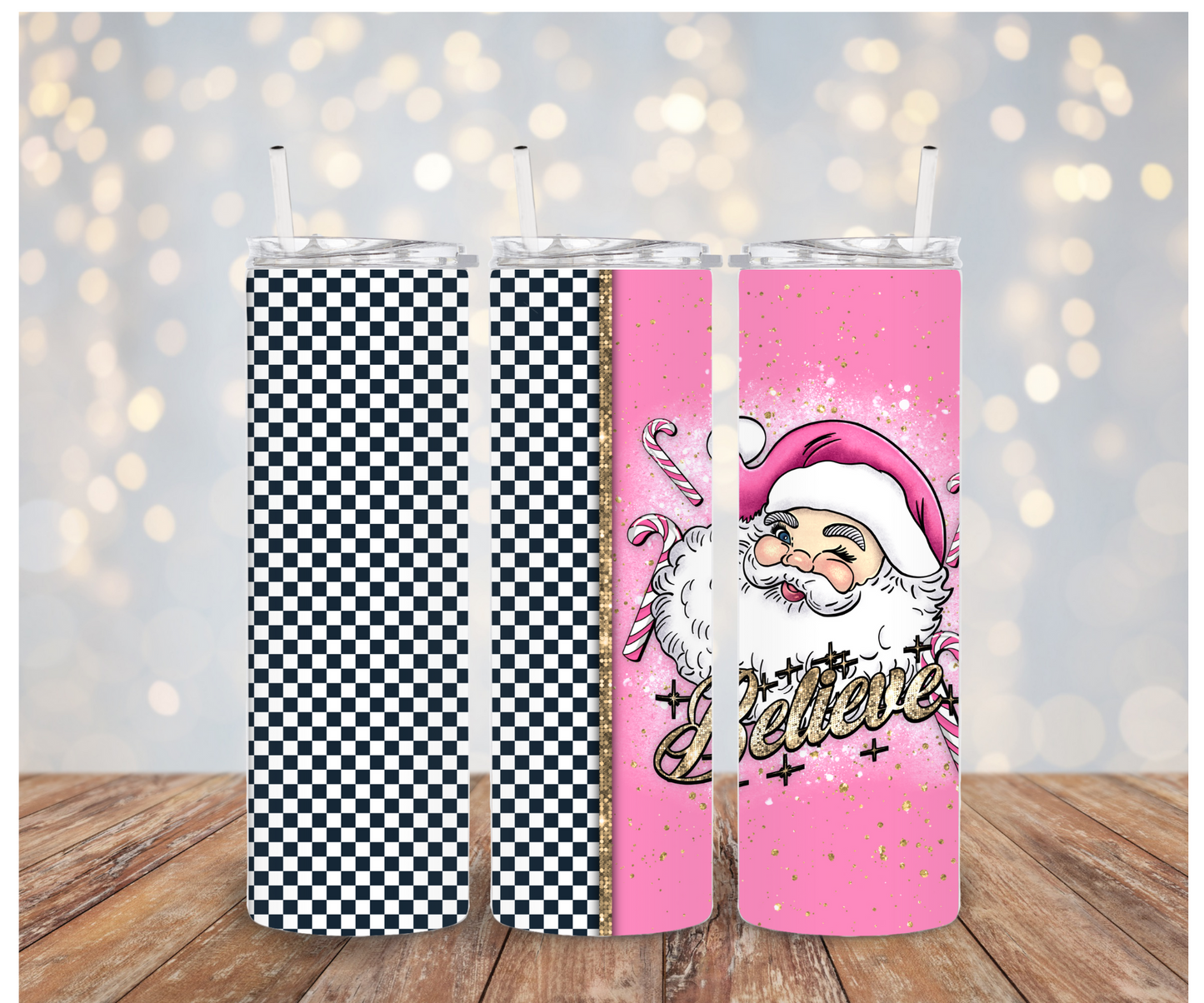 Santa Believe Sublimation Transfer