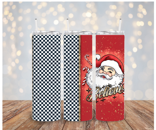 Santa Believe Sublimation Transfer