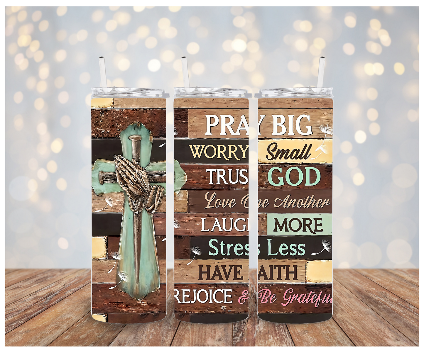 Pray Big Vinyl Wrap