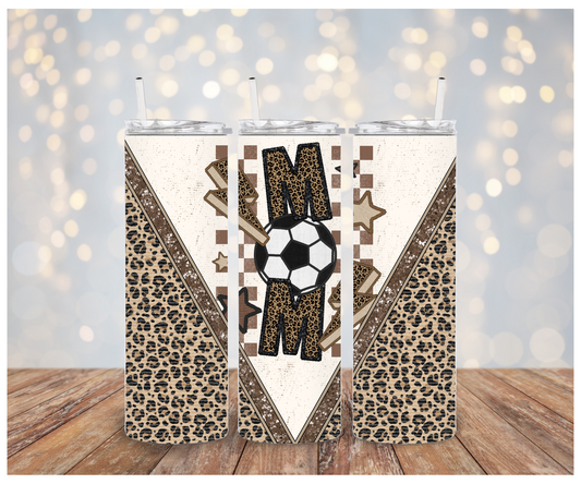 Soccer Mom Leopard Vinyl Wrap