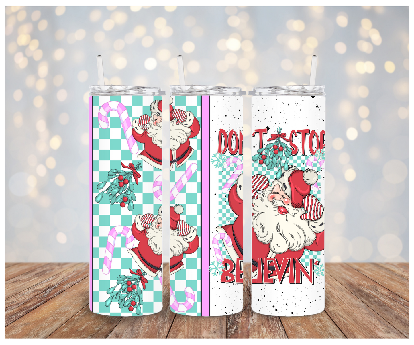 Don't stop believin Sublimation Wrap