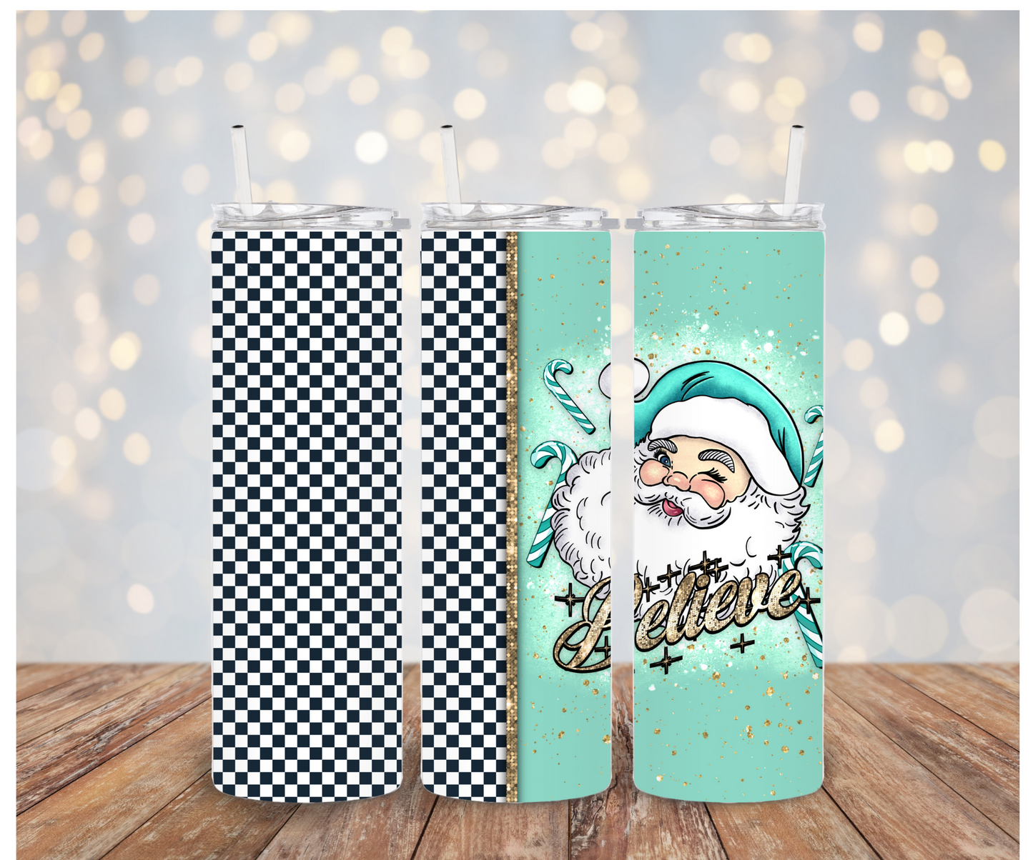 Santa Believe Sublimation Transfer