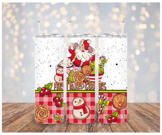 Santa's Bakery Sublimation Wrap