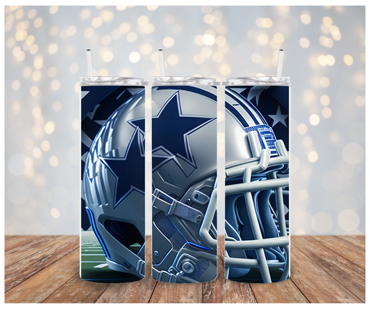Cowboys Helmet Vinyl Wrap