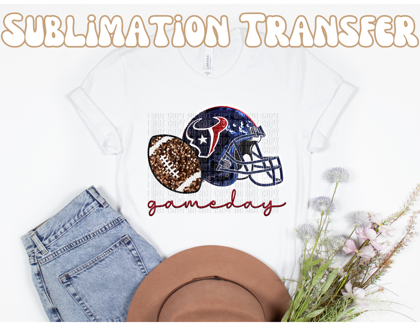 Game Day Sublimation Transfer