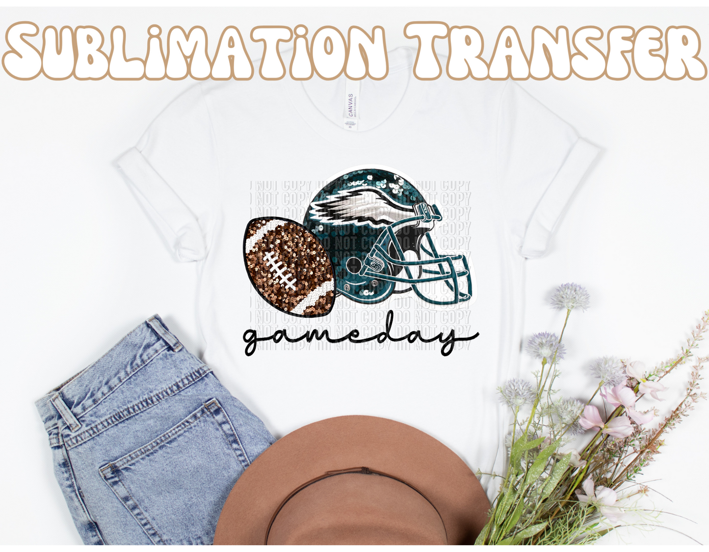 Game Day Sublimation Transfer