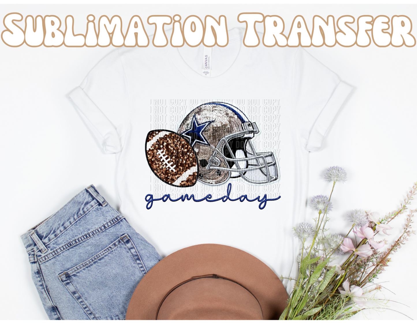 Game Day Sublimation Transfer